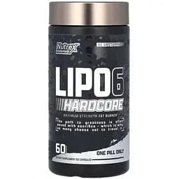 Жиросжигатель Nutrex Research Lipo-6 Hardcore 60 капсул