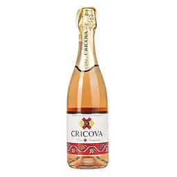 Вино игристое Cricova Карпе полусладкое розовое 0.75 л 13%