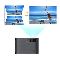 Портативний HD проєктор Panoplus XM XPRO 4200 lm із зовнішньою WiFi функцією Screen Mirroring + Тринога 1 метр у комплекті (P00379_3050) - мініатюра 2