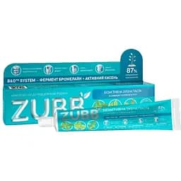 Зубная паста ZUBB со вкусом тройной мяты 90 г