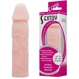 Фалоімітатор Super Excitement Sextoy Fresh 16.3 см тілесний