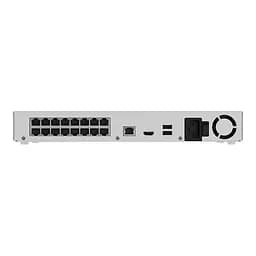 IP-відеореєстратор 16-канальний 12Mp Ajax NVR H2D16PAC (16-ch) White з 16 портами PoE (26-00731) - мініатюра 4