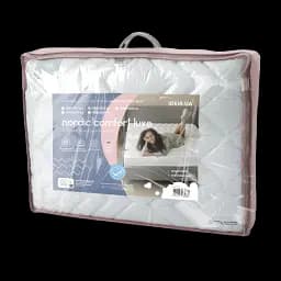 Наматрацник Ideia Nordic Comfort lux стьобаний з бортом по периметру 200х140 см білий (8000034676) - мініатюра 8
