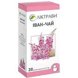 Фиточай Ліктрави Иван-чай фильтр-пакеты по 1.5 г 20 шт. (236.0283)