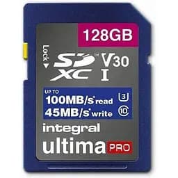 Карта памяти SDXC UltimaPro 128GB 100 MB/sec