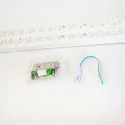 Світильник стельовий LED TUBE T10, 96 діодів, білий, з кріпленням - мініатюра 8