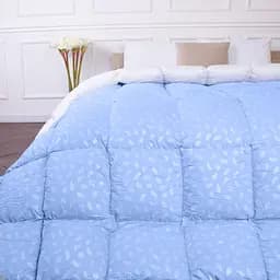Ковдра пухова MirSon Karmen №1840 Bio-Blue, 70% пух, євростандарт, 220x200, блакитна (2200003013641) - мініатюра 3
