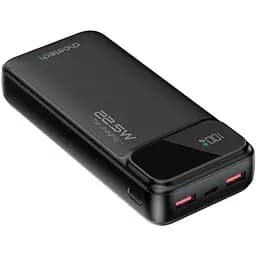 УМБ Choetech 20000mAh 22.5W PD,QC3.0 2USB-A+USB-C In/Out Black - мініатюра 2