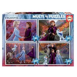 Пазли Educa Пригода Анни та Ельзи, 4 в 1, 380 елементів (18640)