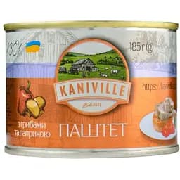 Паштет мясной Kaniville с грибами и паприкой 185 г 