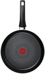Сковорідка Tefal Force 24 см Titanium 2X (C2920402), з двошаровим титановим антипригарним покриттям