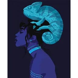 Картина за номерами Ideyka Неонова краса ©dragonfly_kc KHO4890 40х50 см