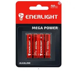 Батарейки Enerlight Mega Power AAA 4 шт. (90030104)