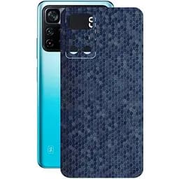 Захисна плівка StatusSKIN для Xiaomi Poco M4 Pro 5G 2021 Корпус Вініл Соти сині