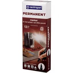 Маркер Centropen Permanent 2536 1 мм зелений упаковка 12 шт. (2536/04) - мініатюра 2