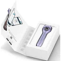 Електронний ролик для обличчя з мікроголками GESKE MicroNeedle Face Roller 9 в 1 фіолетовий - мініатюра 6