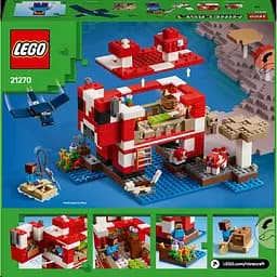 Конструктор LEGO Minecraft Грибний будинок, 500 деталей (21270) - мініатюра 2