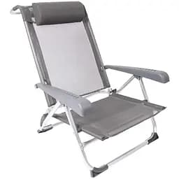 Крісло розкладне Bo-Camp Saint-Tropez сіре (DAS303395)