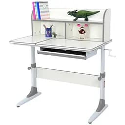 Детская парта Bambi M 4804-11 с возможностью регулировки высоты и наклона серая