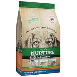 Сухий корм Pure Nurture для дорослих собак середніх та великих порід з ягням та ячменем 3 кг