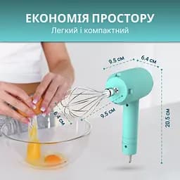 Акумуляторний USB міксер + подрібнювач продуктів ViO K03, 20W - мініатюра 4