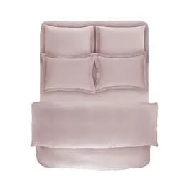 Простирадло на резинці з наволочкою Penelope - Celine pink рожевий 100x200+50x70 - мініатюра 2