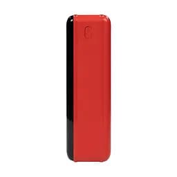 Повербанк 50000mAh Power Bank Kraft KPB-1650L Red 2 світлодіоди (43-00097) - мініатюра 3