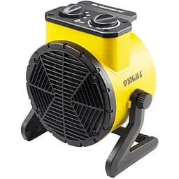 Электрическая тепловая пушка Sigma 2.0 кВт, площадь обогрева 20 кВт, напольный, черный/желтый (5359531)