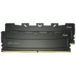 Модуль пам'яті для комп'ютера DDR4 32GB (2x16GB) 3600 MHz Black Kudos eXceleram (EKBLACK4323618XD) - мініатюра 2