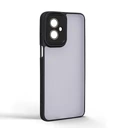 Защитный чехол для Motorola G55 5G, черный, ShadeX, противоударный, матовый, панель PC+TPU, защита всего корпуса, амортизация ударов при падении, ArmorStandart (ARM83386) - мініатюра 2