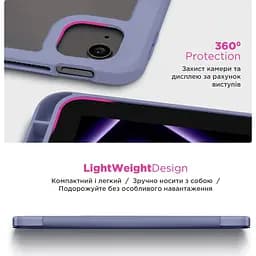 Чохол-книжка ArmorStandart Y-Type PEN для Apple iPad 10th Gen 10.9` (2022)/iPad 11 (2025) Purple (ARM77503) [133725] - мініатюра 8
