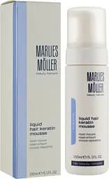 Мус відновлюючий структуру волосся "Рідкий кератин" Liquid Hair Keratin Mousse Marlies Moller 50 мл