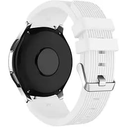 Силіконовий ремінець Watchbands Galaxy для Samsung Galaxy Watch 3 45mm - білий (WB001GALAXYWHITE4)