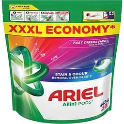 Капсулы для стирки Ariel Pods All-in-1 Color Для цветной 50 шт