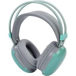 Наушники FG240430010Q, LED-подсветка, до 6-8 часов работы, встроенный аккумулятор, Bluetooth зеленые