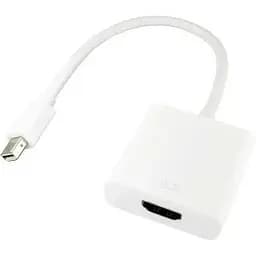 Перехідник mini DP to HDMI 0.25 мм білий