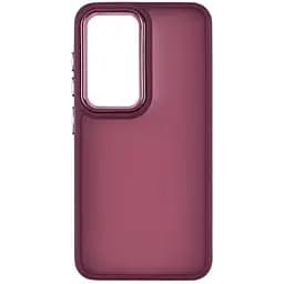Чохол бампер Space II Matte Samsung Galaxy S23+ Bordo