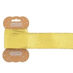 Стрічка декоративна упаковочна Yes! Fun 3х200 см золота (750329)