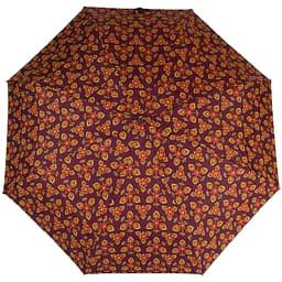 Женский складной зонтик полный автомат Zest 97 см бордовый