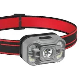 Ліхтар налобний Titanum H08, Grey, 110 Лм, акумулятор (500 mAh Li-ion), Type-C, IPX3 (TLF-H08)