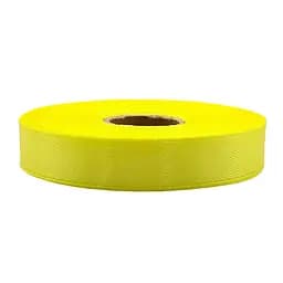 Атласна стрічка для рукоділля Bambi АБ-642, 1,2см x 23 м, Світло-жовтий