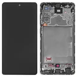 Дисплей Samsung M325 Galaxy M32, чорний, з рамкою, Original (PRC)