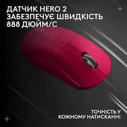 Бездротова миша Logitech G Pro X Superlight 2 LightSpeed Wireless Magenda (910-006797) Б/в - мініатюра 12