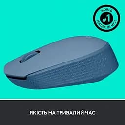 Комп'ютерна миша Logitech M171 Wireless Mouse Blue Grey teh0023058 - мініатюра 2