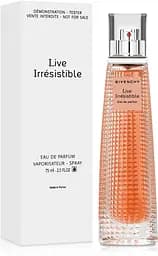 Оригинал Givenchy Live Irresistible Eau de Parfum 75 мл ТЕСТЕР парфюмированная вода