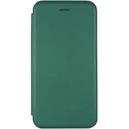 Чехол-книжка кожаный Epik Classy для Xiaomi Redmi A1/A2 Зеленый