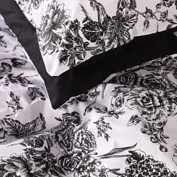 Наволочка MirSon Бязь 17-4840 Deborah  70х70 см чорно-біла (2200009579189)