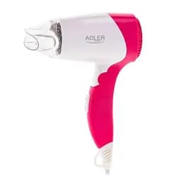Фен дорожній Adler AD 2259, 1200 Вт 2 швидкості підвісна петля компактний 1 шт. білий (33705-IS)