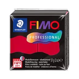Пластика Professional кармінова 57г Fimo