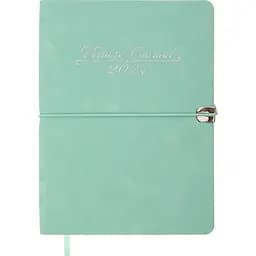 Щоденник датований Buromax Velour 2024 A5 м'ятний (BM.2134-38)